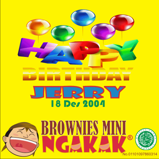 Brownies NGAKAK Custom Pack - Kuliner Unik - Kuliner Bogor