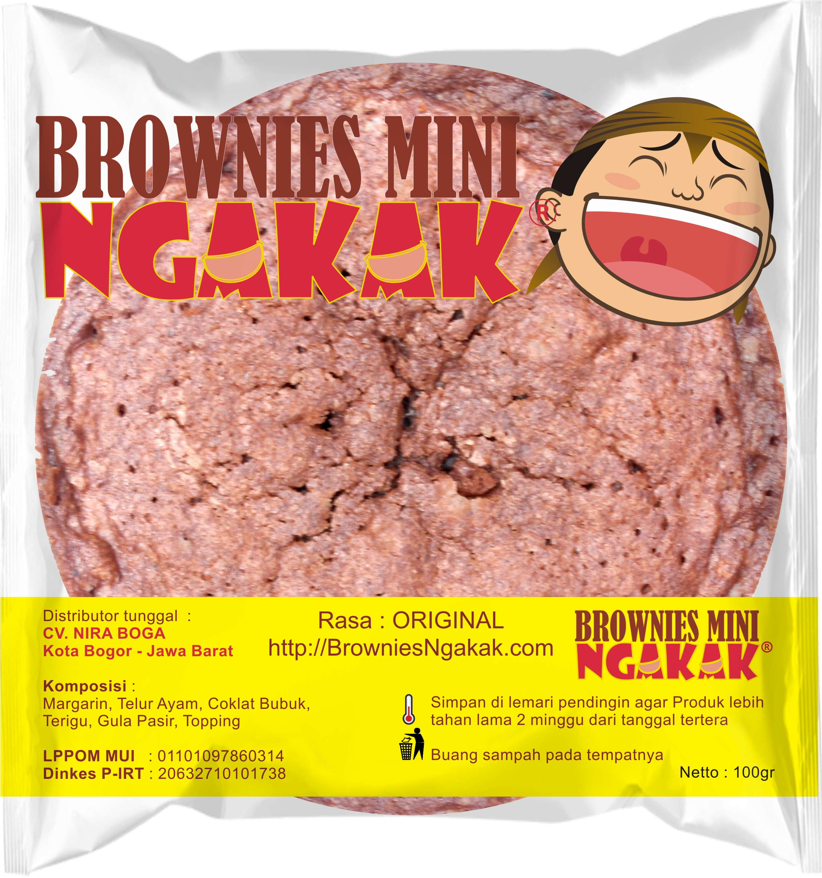 Brownies Mini - Brownies NGAKAK Brownies NGAKAK Venus Surface Final Product